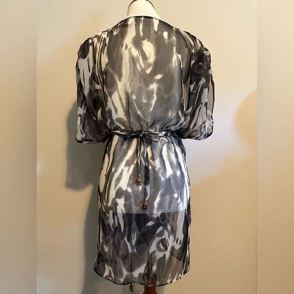 Diane Von Furstenberg Silk Tunic w/ Embellishment - Picture 10 of 12